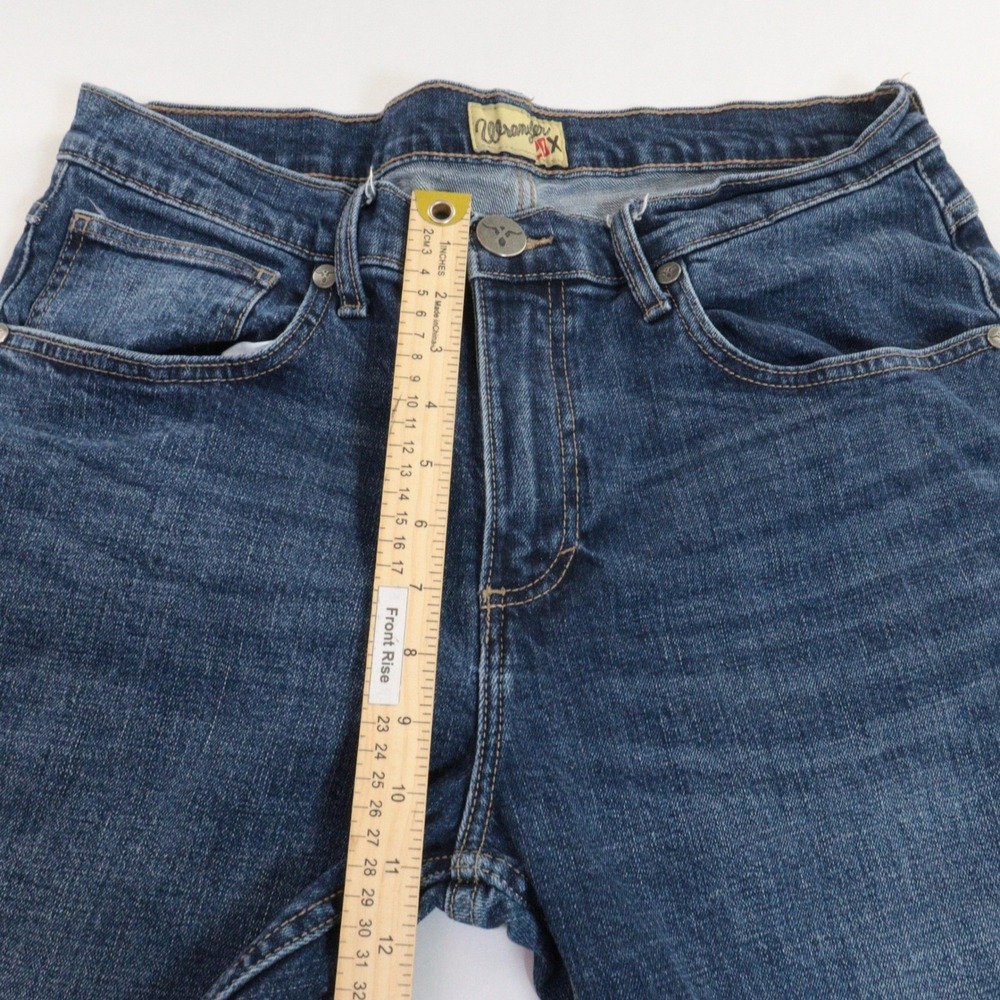 Wrangler Jeans 20X Style 44 Slim Straight Blue Cotton Blend Men 33x32 - Picture 6 of 8